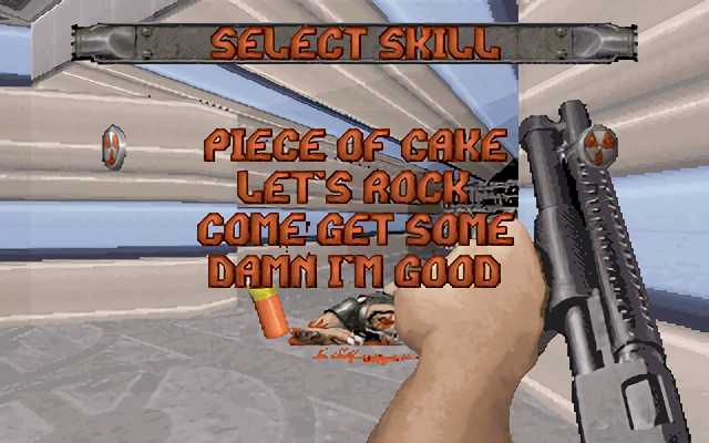 700147 duke nukem 3d dos screenshot difficulty selection with colorful 1 Learning from Games Managing Expectations 8211 Part 2
