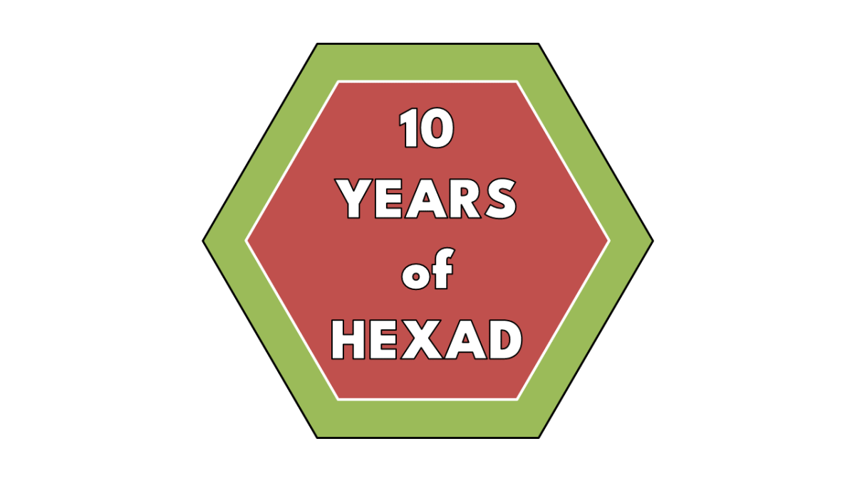 10 years of hexad 10 Years of HEXAD